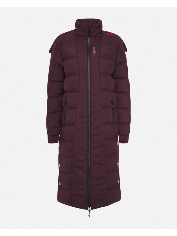 eaSt Performance Long Puffer Coat - aubergine 