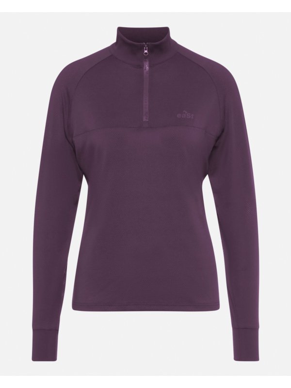 eaSt Mesh Shirt - aubergine 
