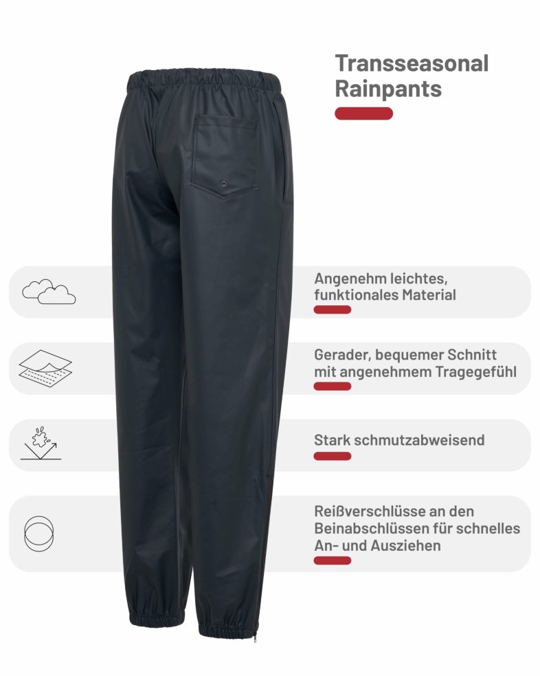 eaSt Transseasonal Rainpants - black 
