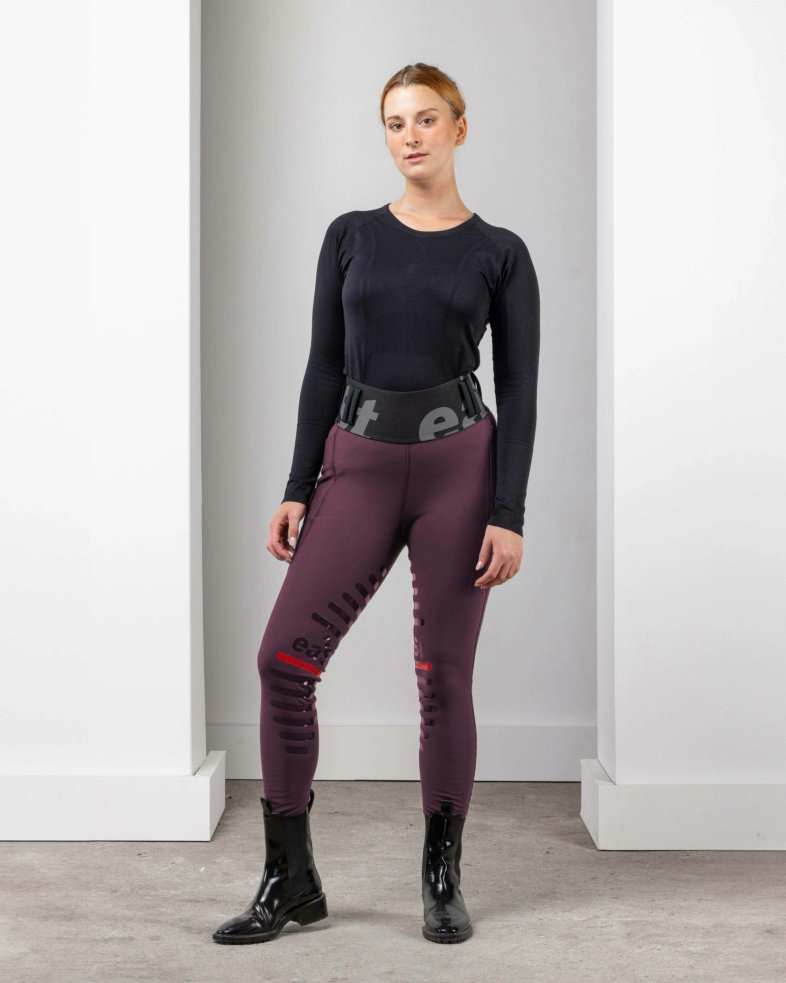 eaSt REGGINGS® R1 Highwaist Winter - aubergine 