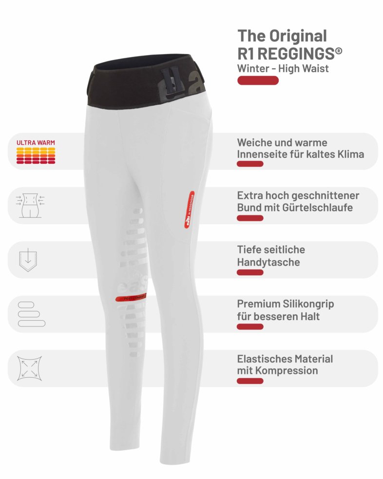 eaSt REGGINGS® R1 Highwaist Winter - white
