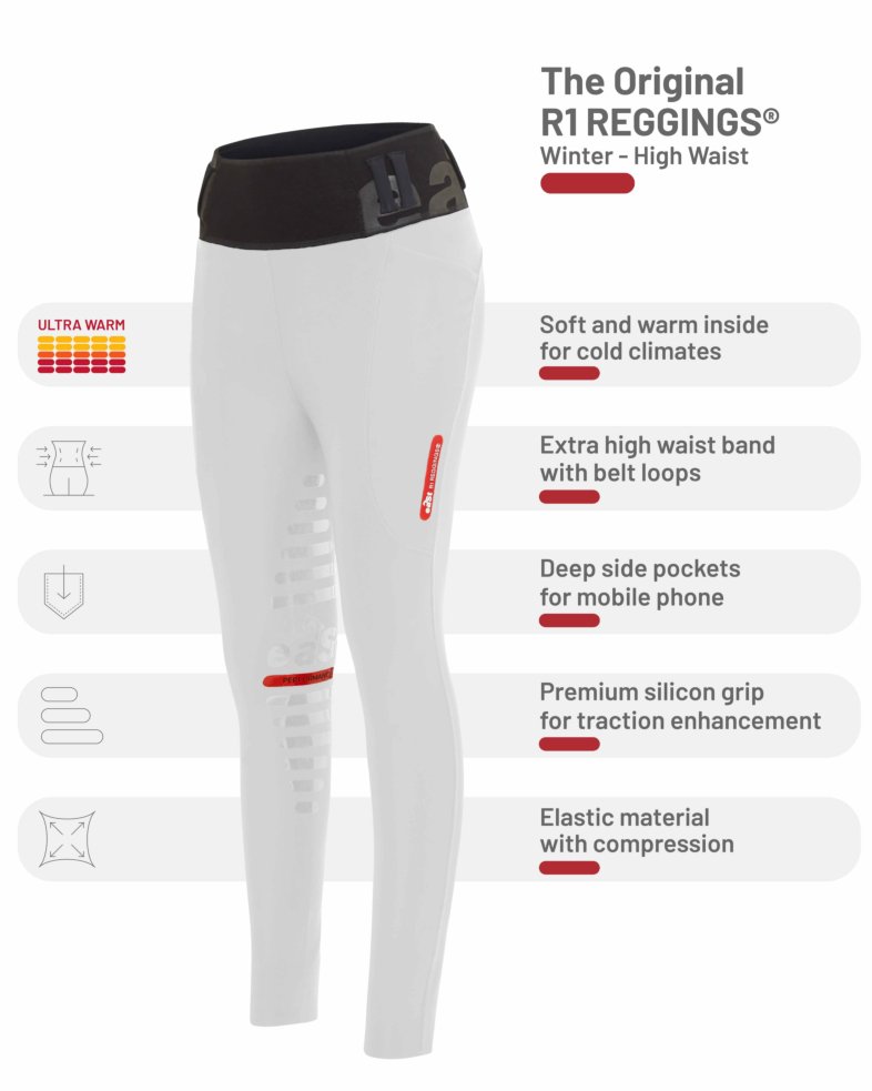 eaSt REGGINGS® R1 Highwaist Winter - white