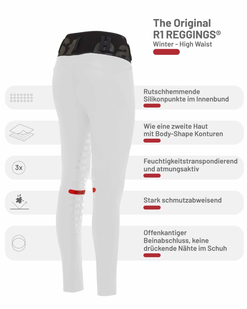 eaSt REGGINGS® R1 Highwaist Winter - white