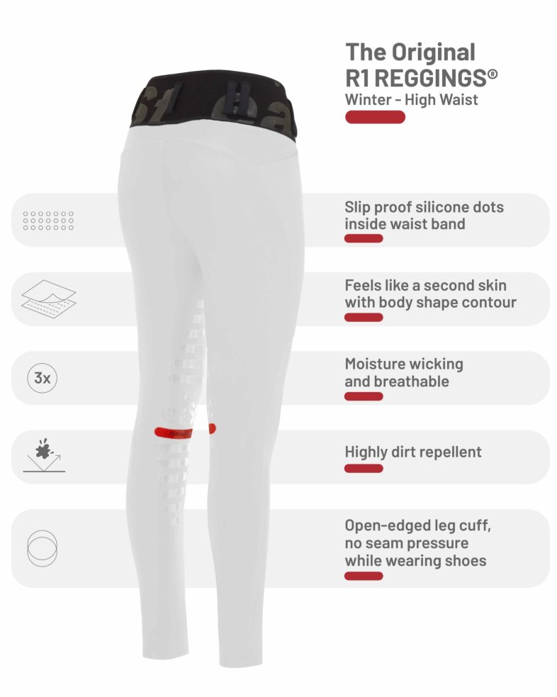 eaSt REGGINGS® R1 Highwaist Winter - white
