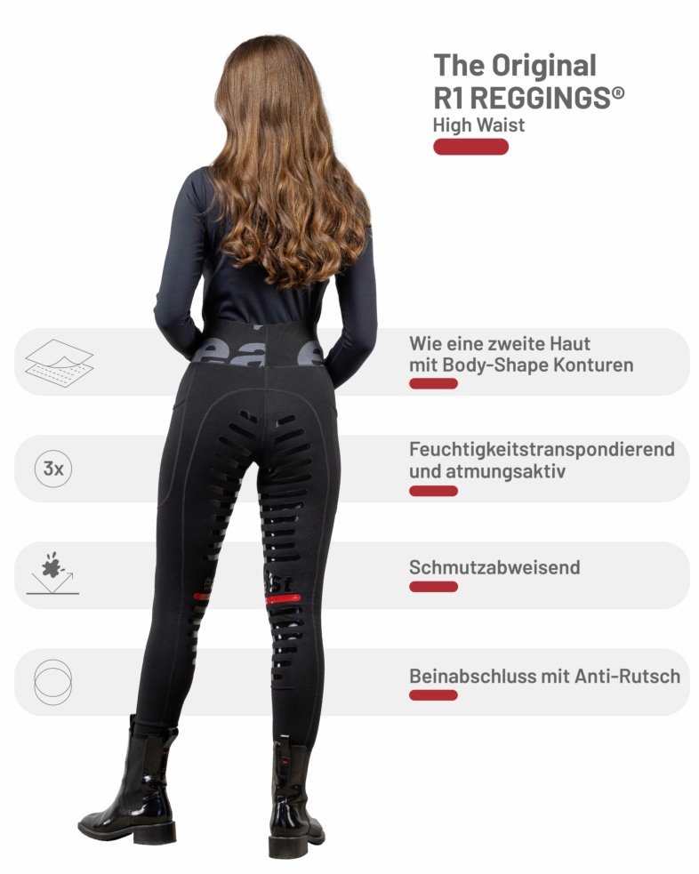 eaSt REGGINGS® R1 Highwaist - black