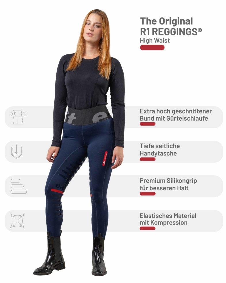 eaSt REGGINGS® R1 Highwaist - midnight blue