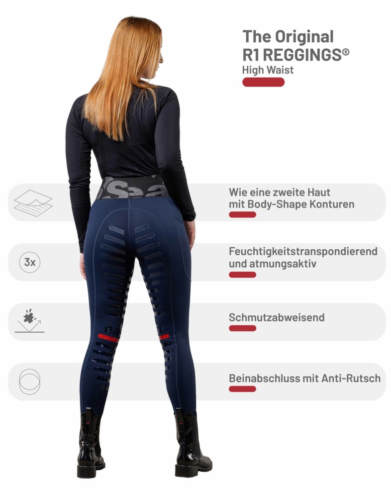 eaSt REGGINGS® R1 Highwaist - midnight blue