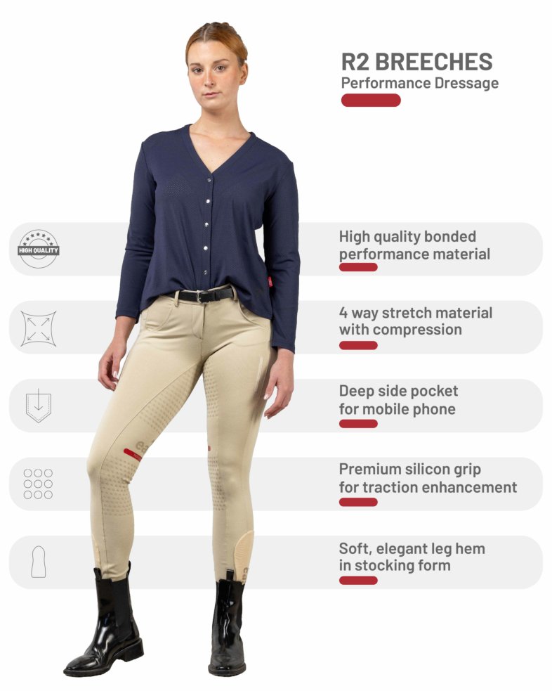 eaSt R2 Performance Dressage - almond