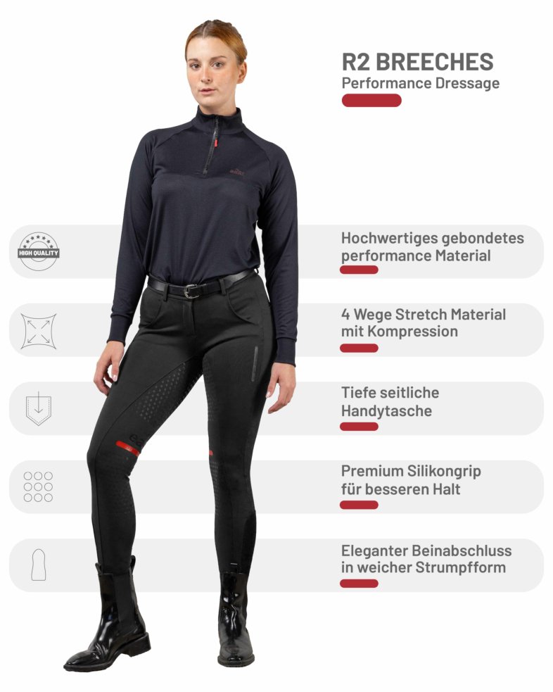 eaSt R2 Performance Dressage - black