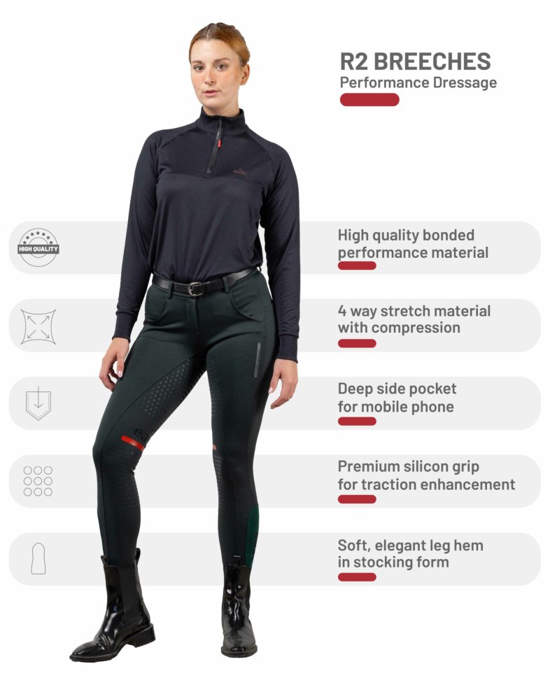 eaSt R2 Performance Dressage - dark emerald