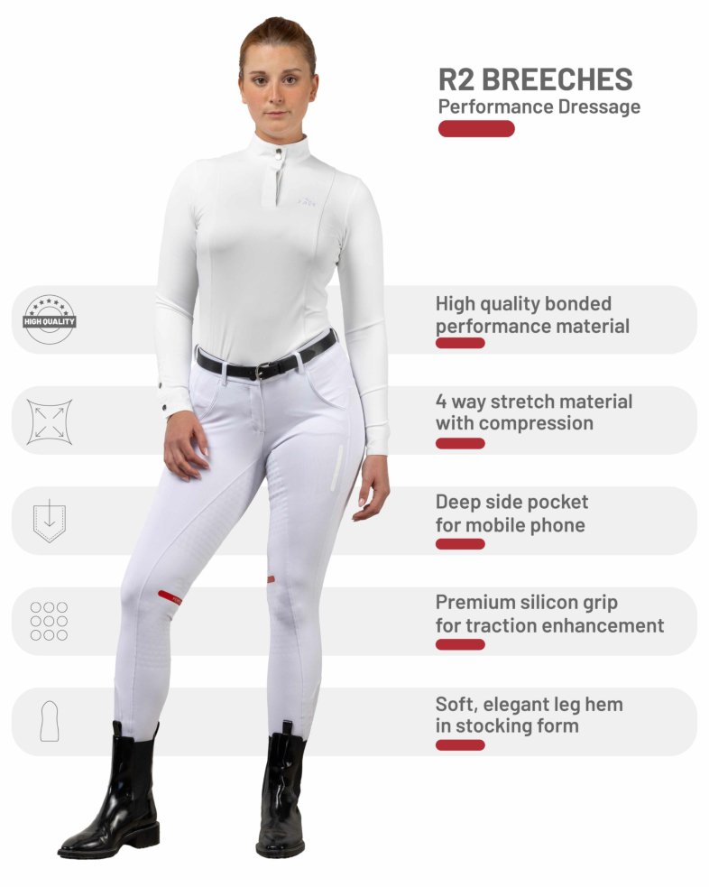 eaSt R2 Performance Dressage - white