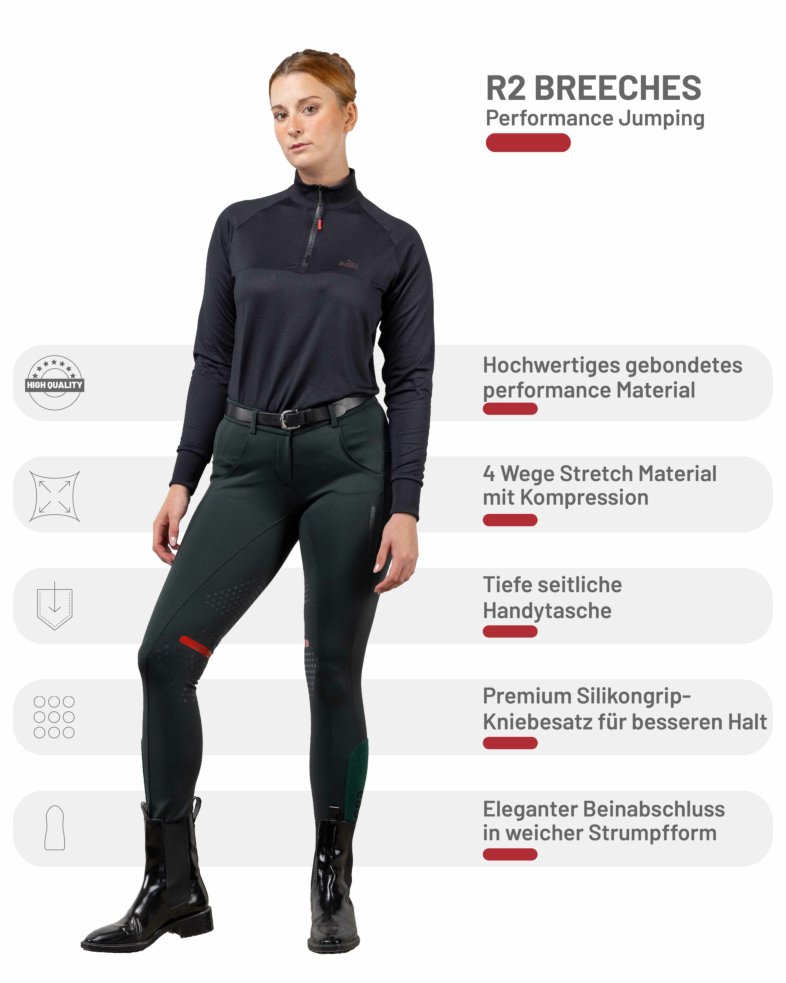 eaSt R2 Performance Jumping - dark emerald