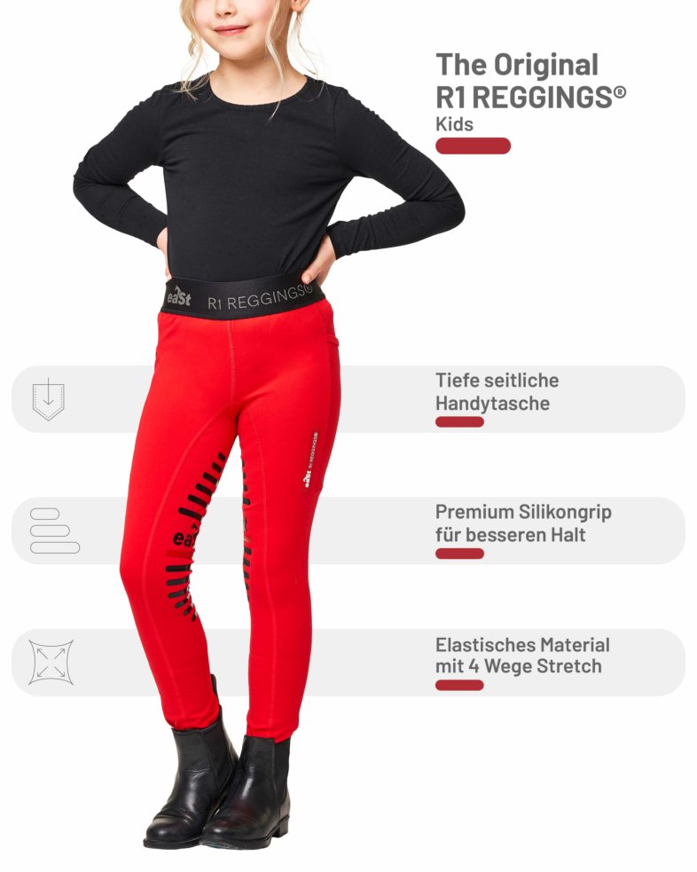 eaSt REGGINGS® R1 kids - signature red