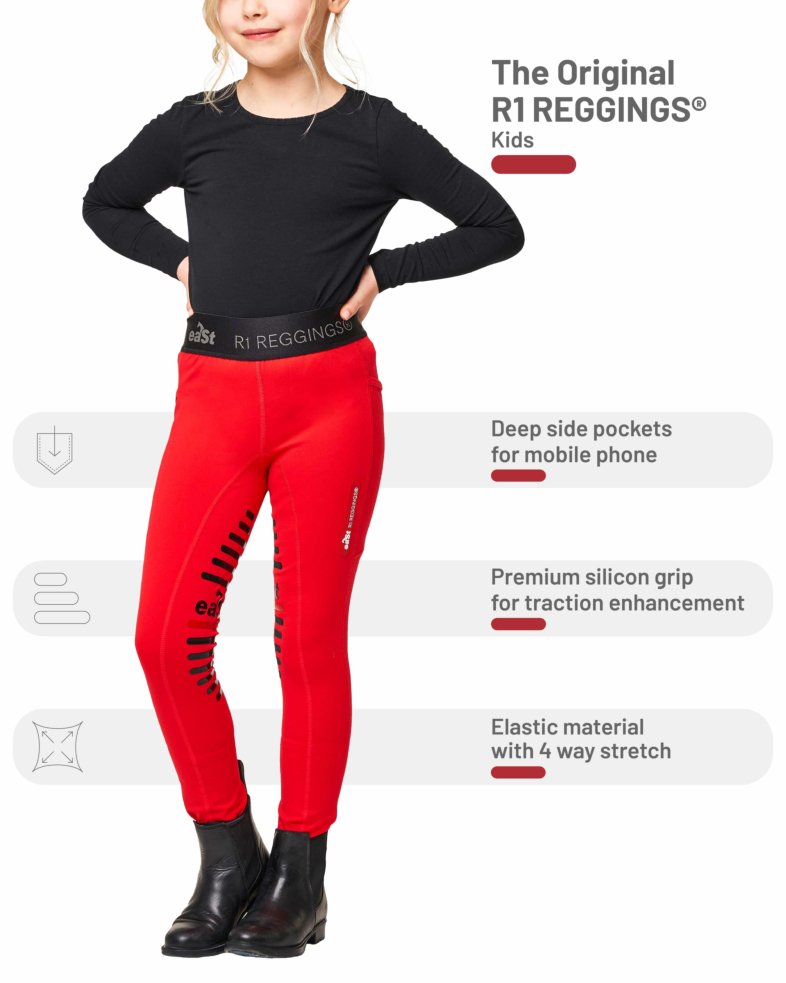 eaSt REGGINGS® R1 kids - signature red