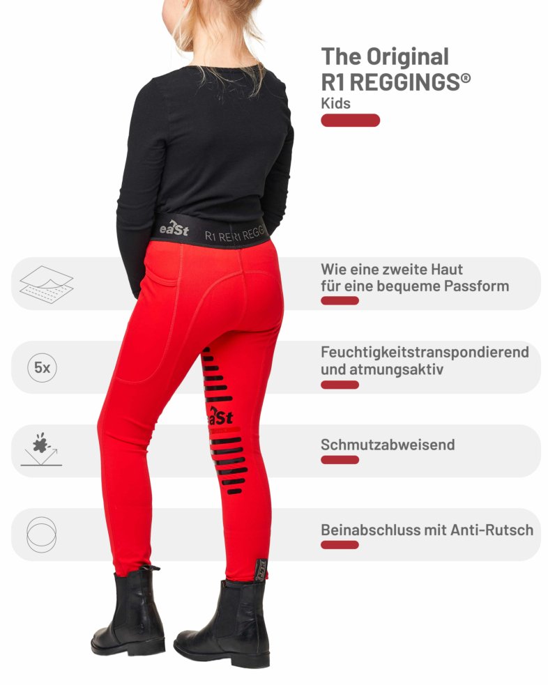 eaSt REGGINGS® R1 kids - signature red
