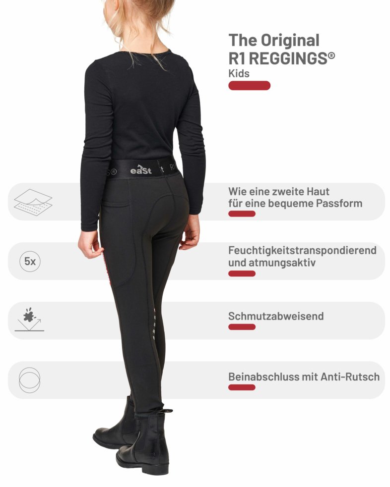 eaSt REGGINGS® R1 Kids - black