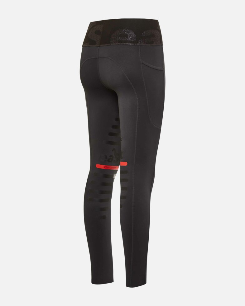 eaSt REGGINGS® R1 Sparkle Highwaist Mid Season - black