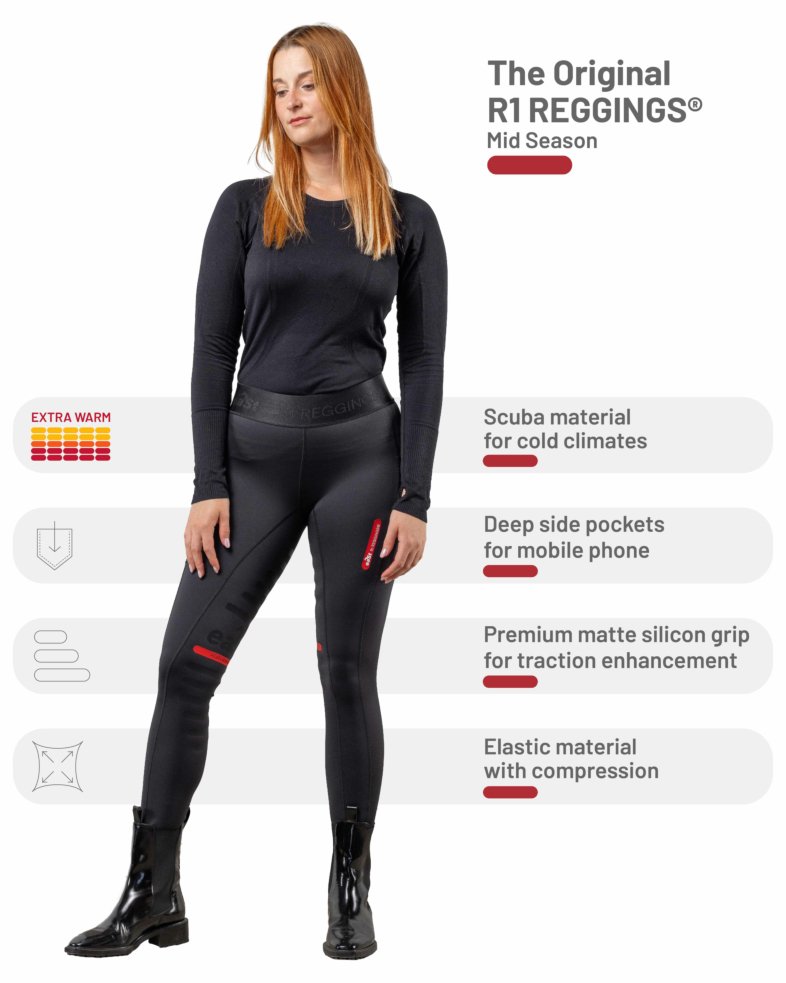 eaSt REGGINGS® R1 Mid Season - black