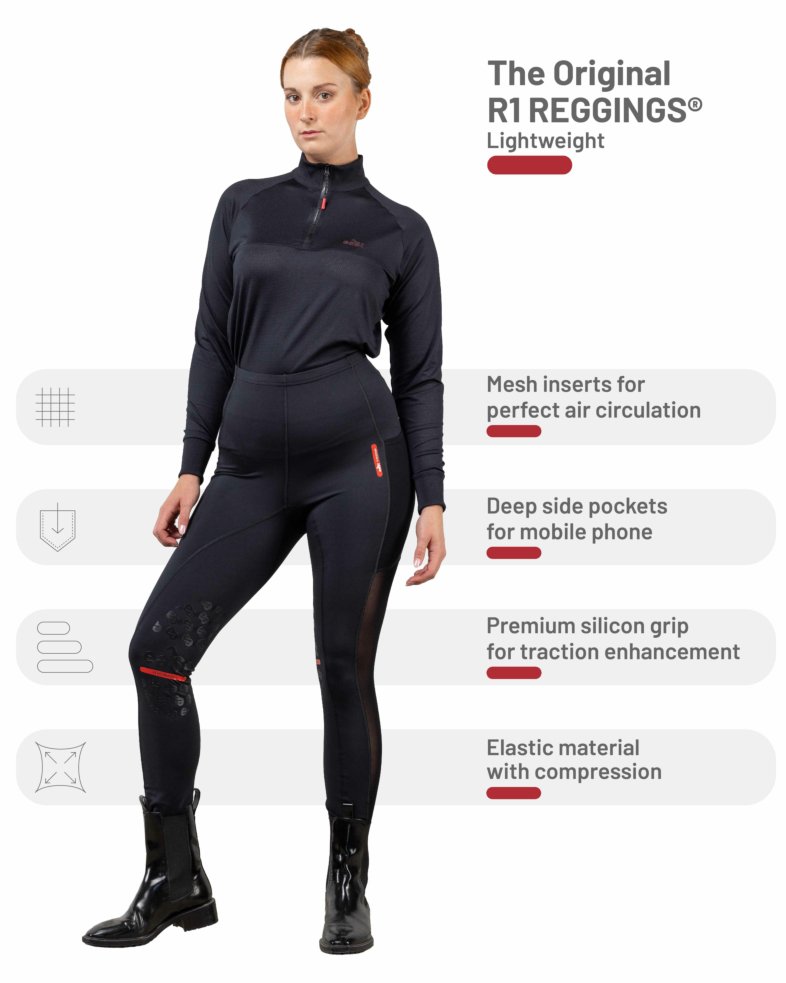 eaSt REGGINGS® R1 Lightweight - black 