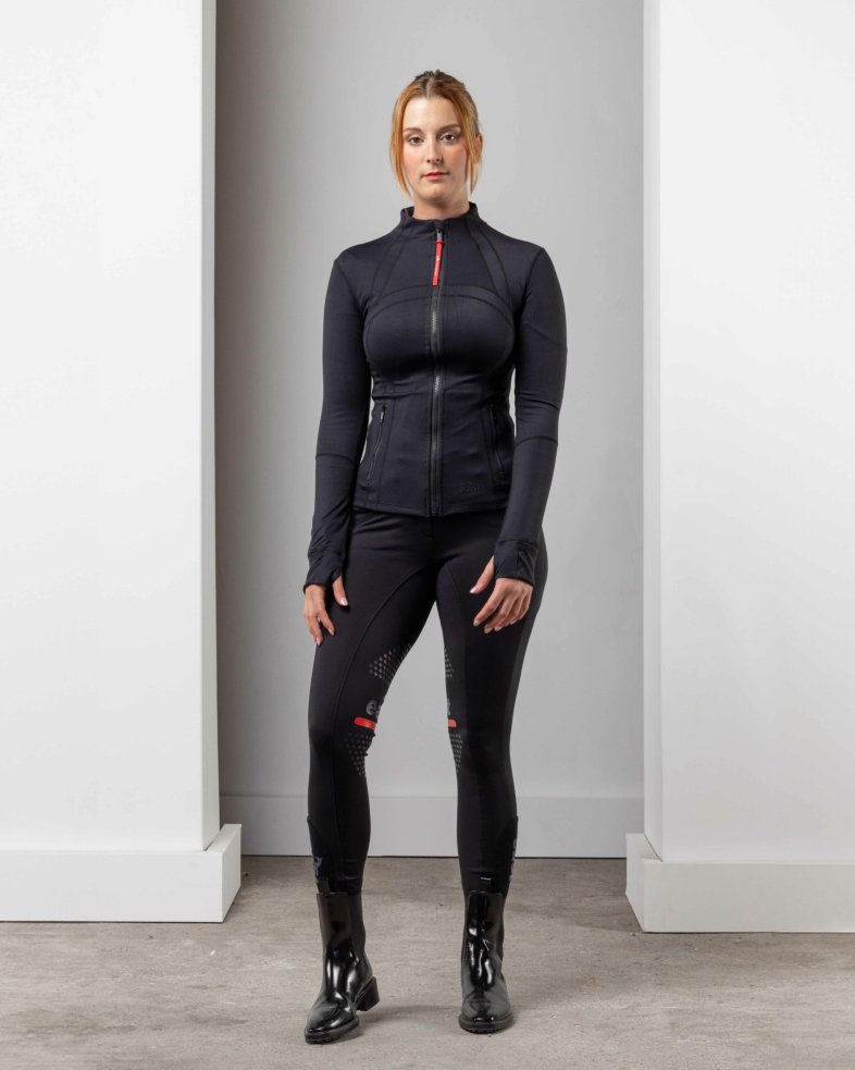 eaSt Jacket light Jersey - black