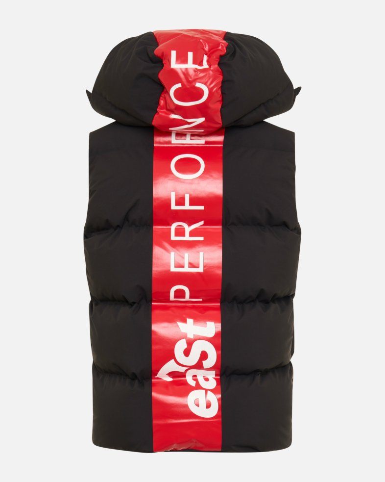 eaSt Performance Puffy Vest - black / red 