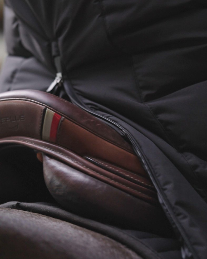 eaSt Performance Long Puffer Coat - black