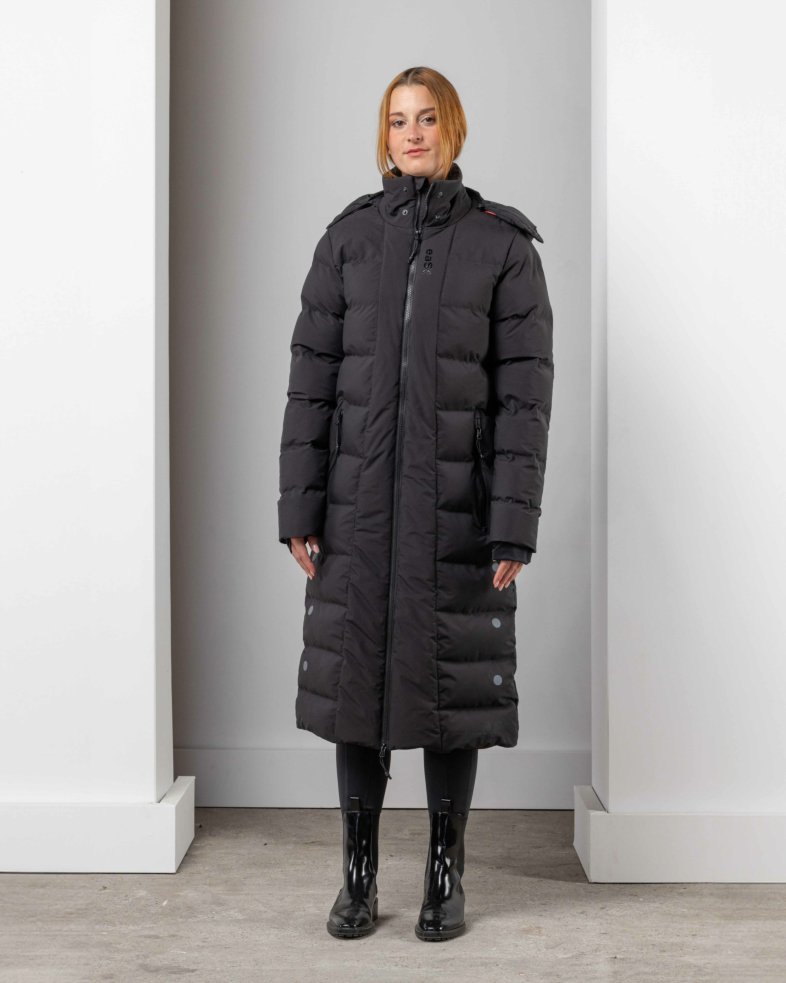 eaSt Performance Long Puffer Coat - black
