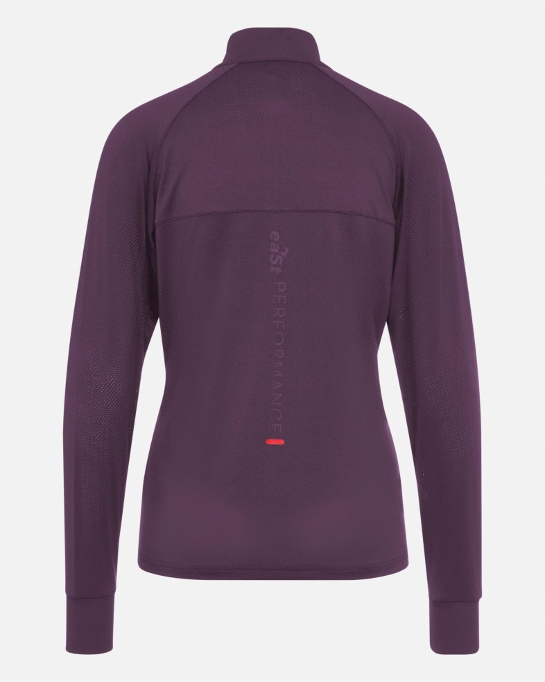 eaSt Mesh Shirt - aubergine 