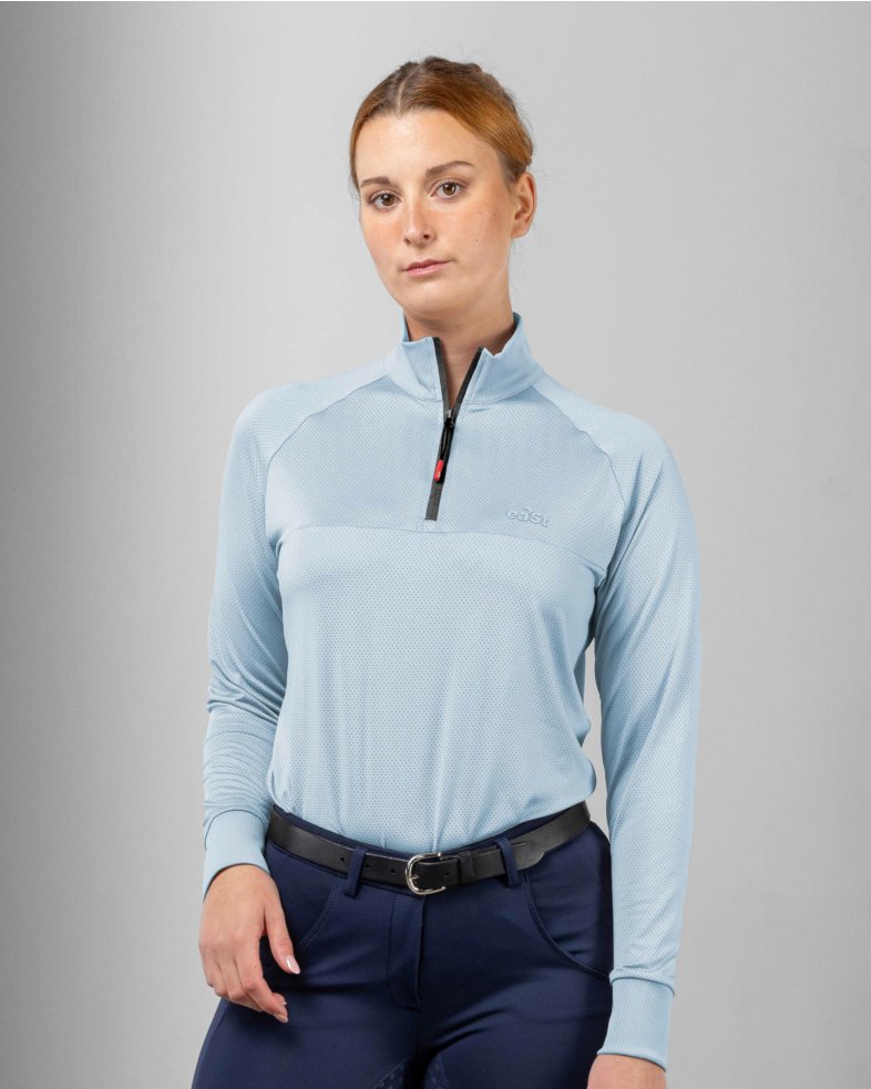 eaSt Mesh Shirt - blue aura
