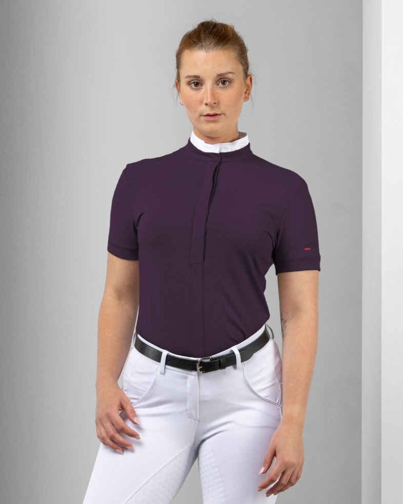 eaSt Lightweight Competition Shirt shortsleeve - aubergine 