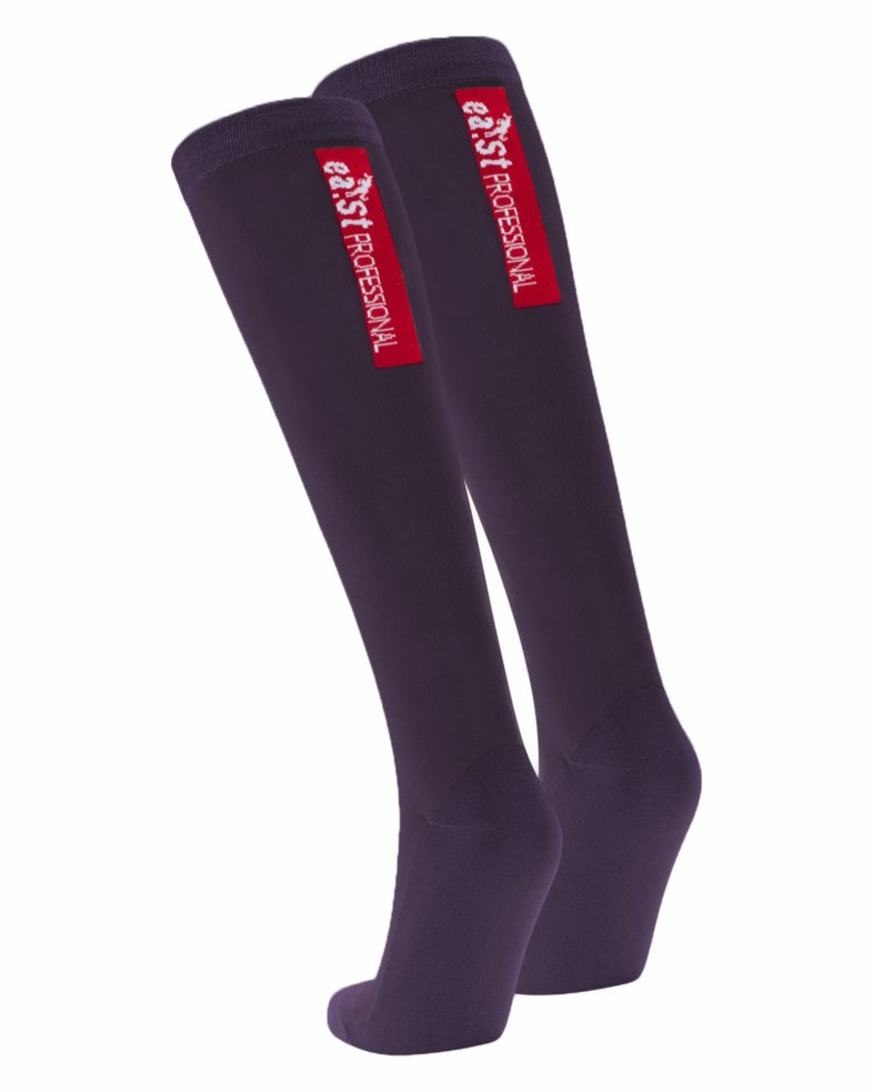 eaSt Riding Socks Professional - one size - aubergine - 2 pairs