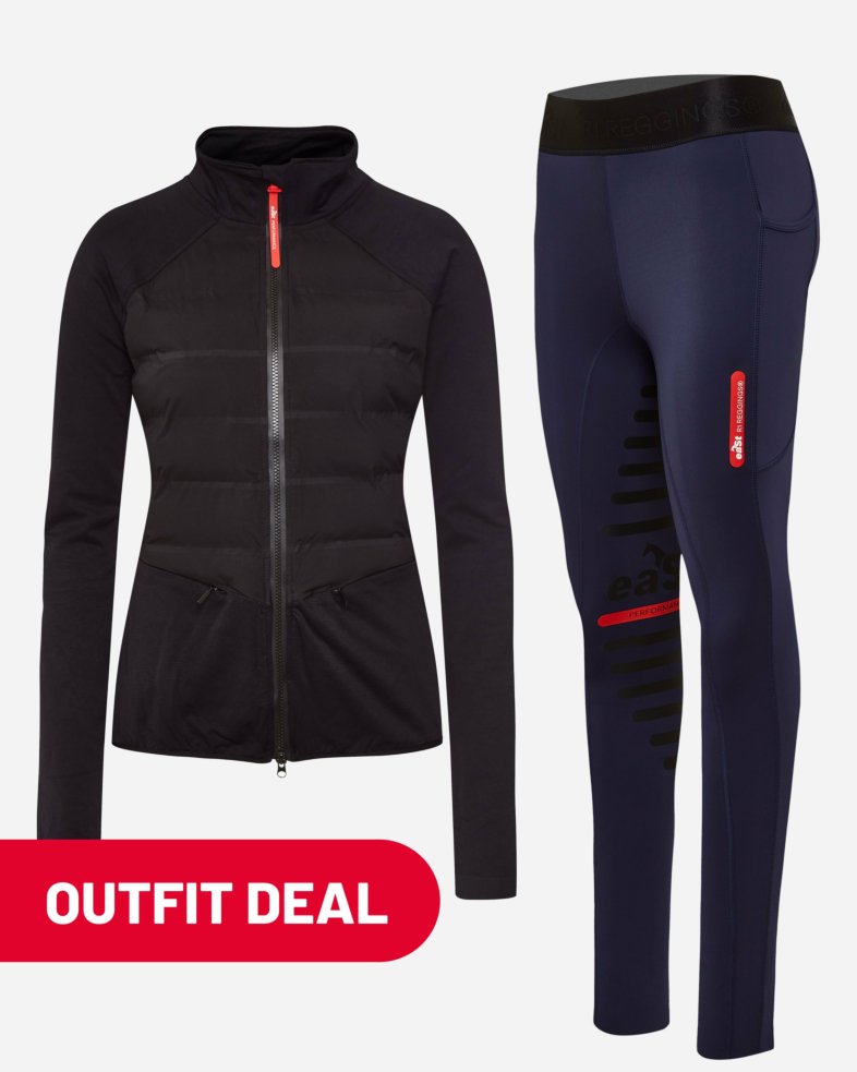 Outfit: REGGINGS® R1 Mid Season +  Hybrid Jersey