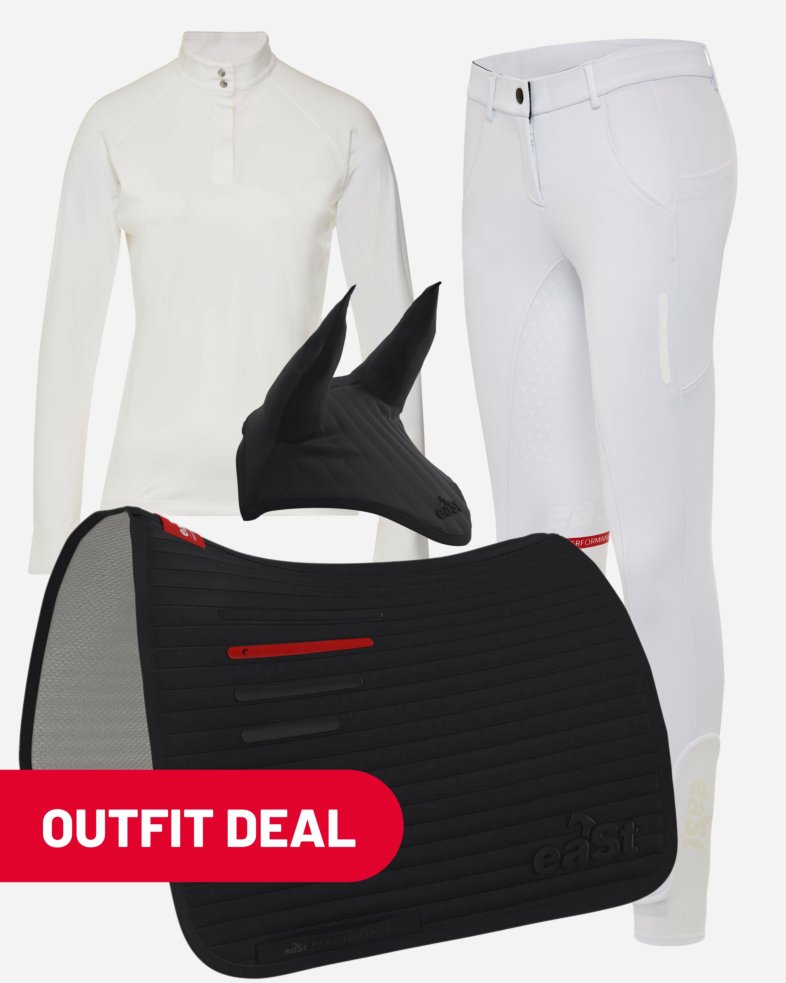 Outfit: Saddle Pad Pro + Ear Net Pro +  R2 Performance + Competition Shirt Classic